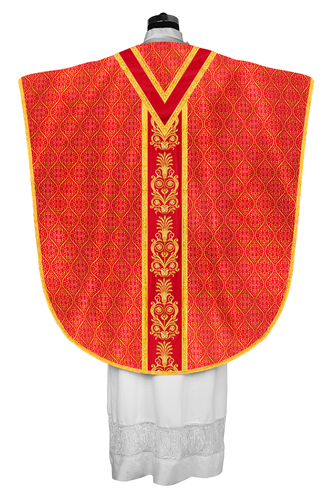 BORROMEAN CHASUBLE WITH ADORNED ORPHREY
