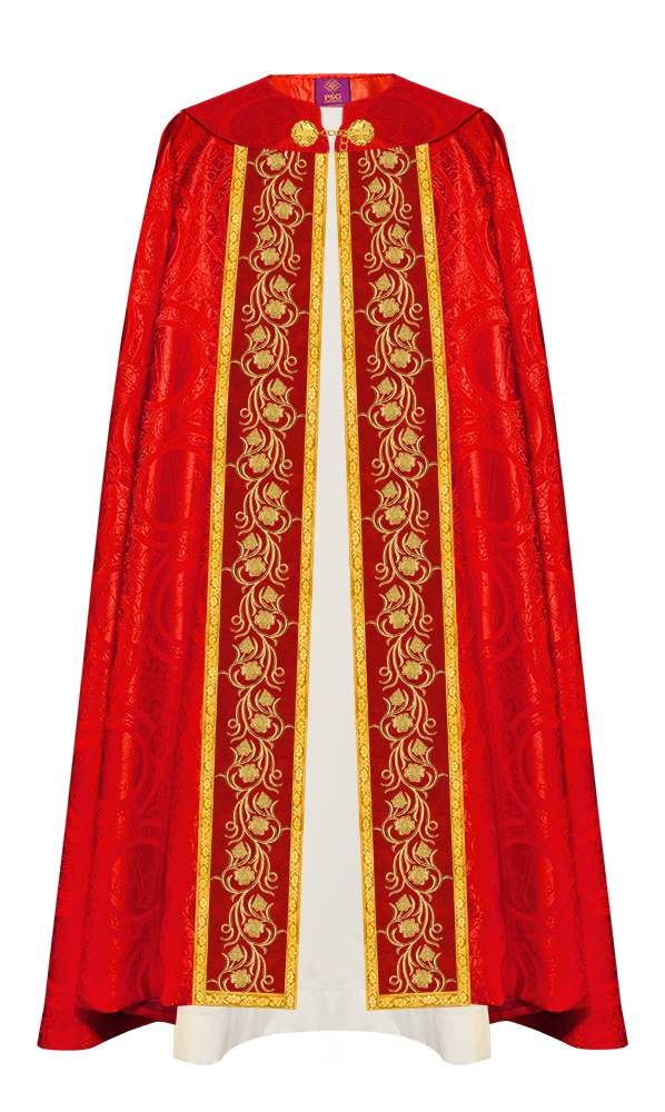 GOTHIC COPE VESTMENT WITH ORNATE EMBROIDERY
