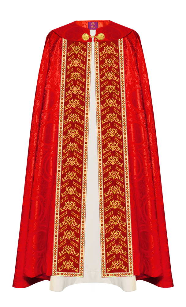 GOTHIC COPE VESTMENTS WITH ADORNED MOTIFS
