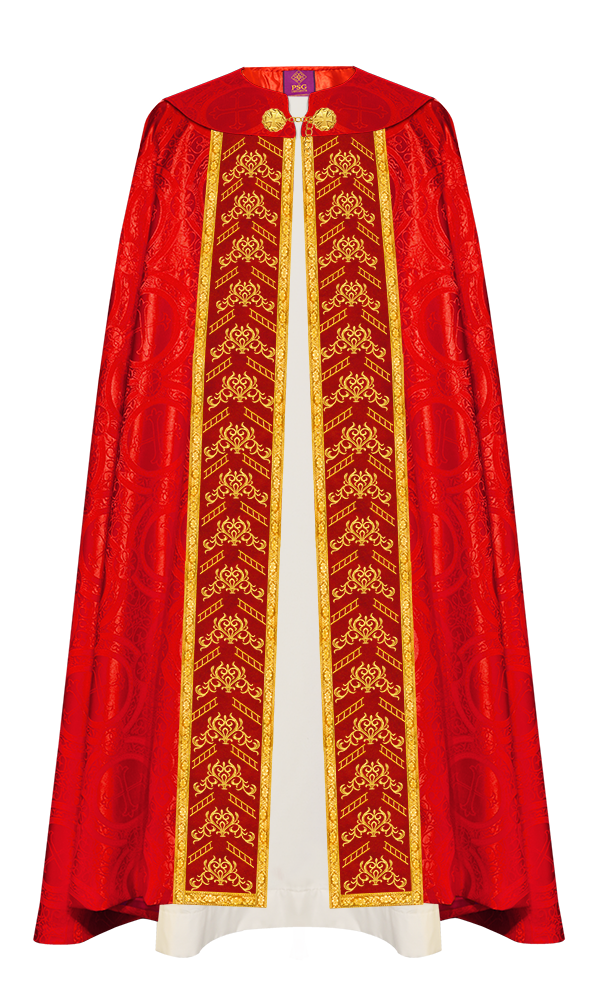 GOTHIC COPE WITH EMBROIDERED ORPHREY