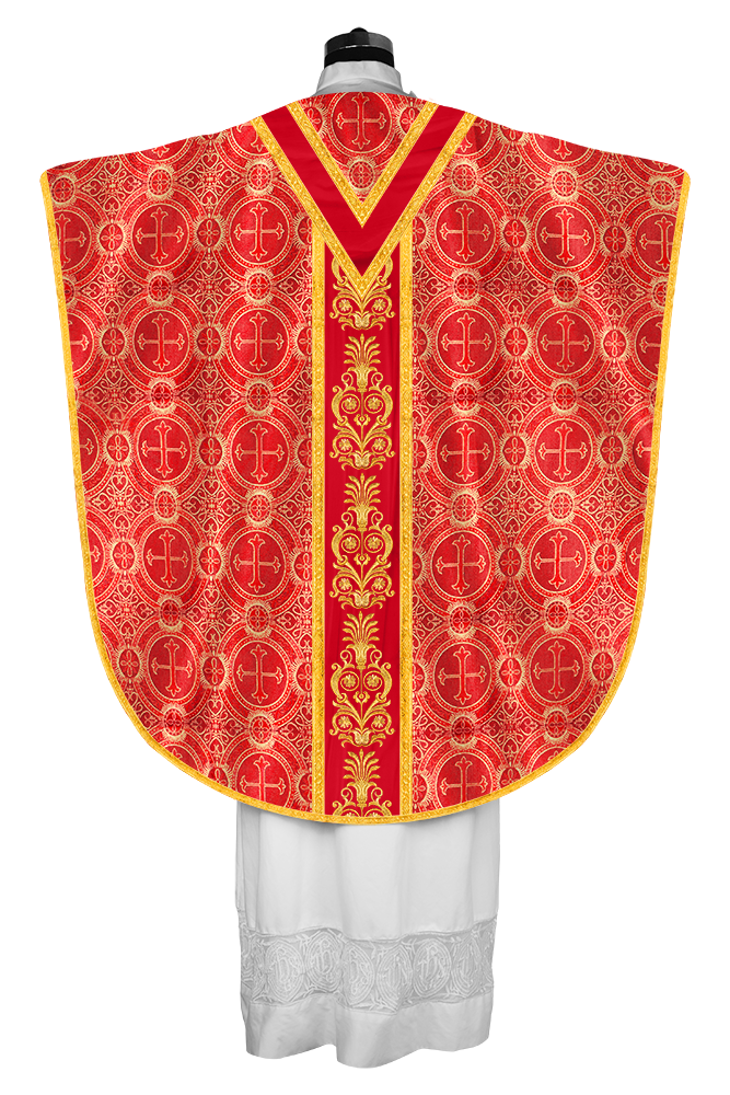 BORROMEAN CHASUBLE WITH ADORNED ORPHREY