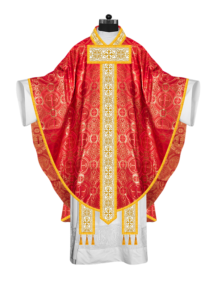 Gothic Chasuble with Elegant Braided orphrey