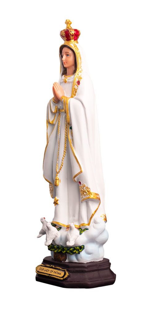 12" Virgin Mary Our Lady of Lourdes Statue – Prayer and Devotion Ornament