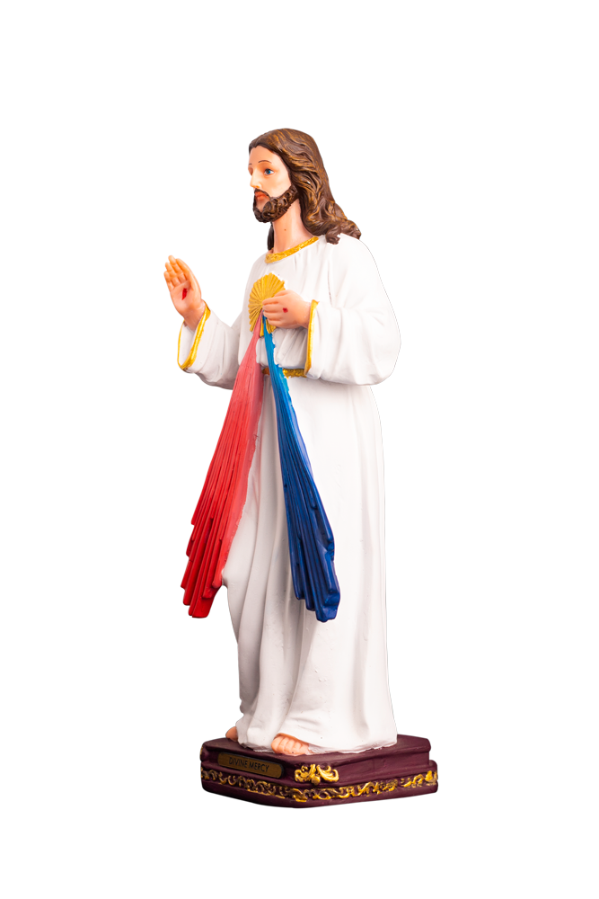 12" Divine Mercy of Jesus Statue