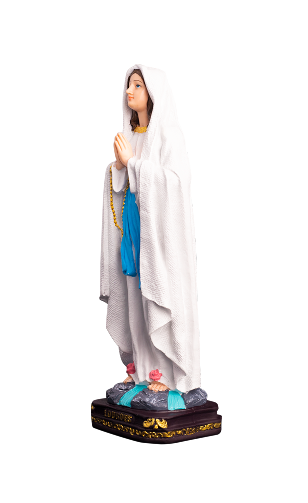 12" Our Lady of Lourdes Statue