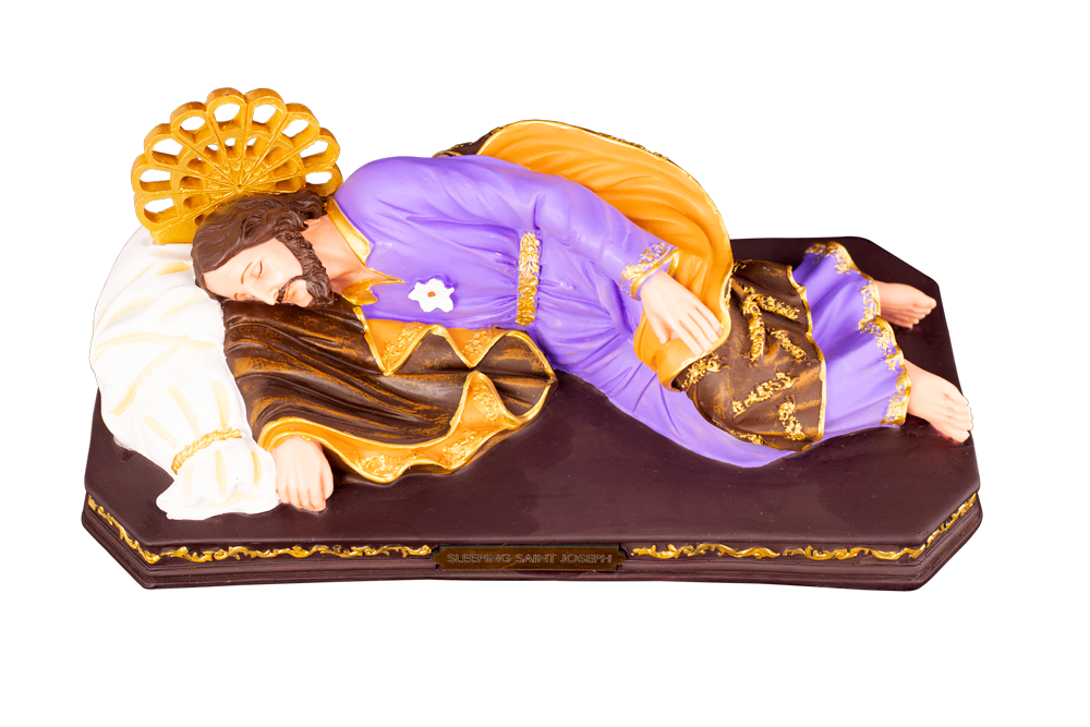 12-Inch Sleeping Saint Joseph Figurine