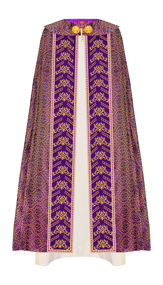 GOTHIC COPE VESTMENTS WITH ADORNED MOTIFS