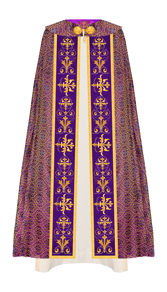 GOTHIC COPE WITH ORNATE EMBROIDERY