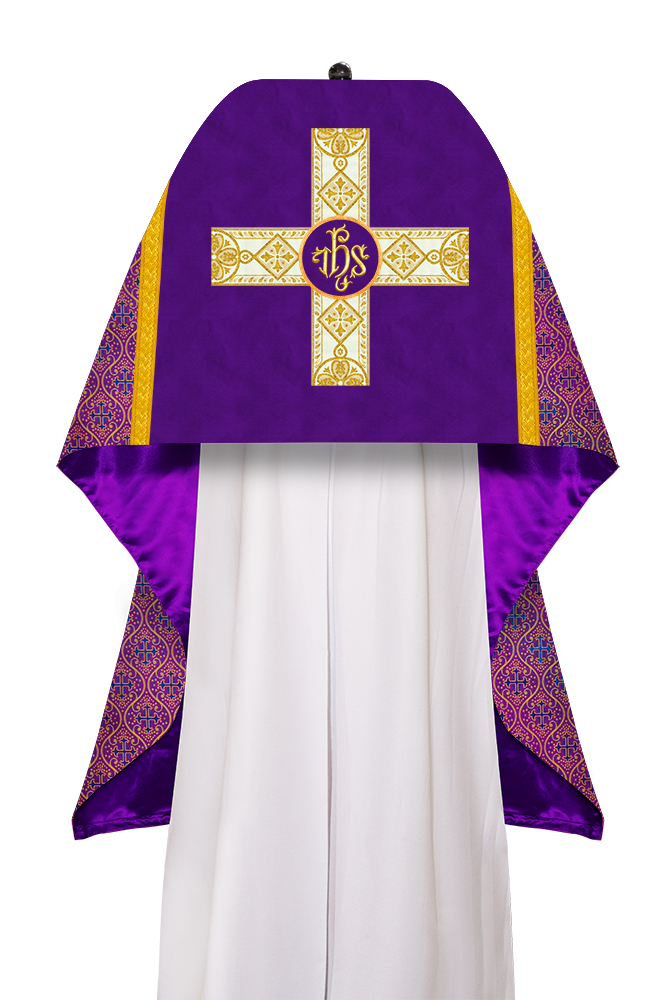 Humeral veil - White Diamond lace