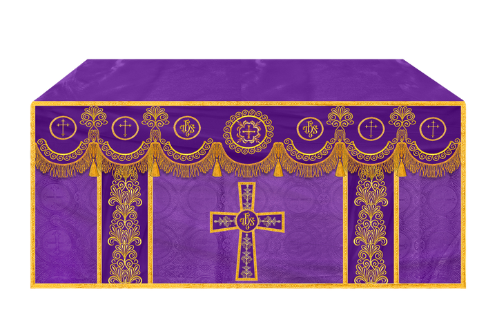 Altar Cloth with Liturgical Motif