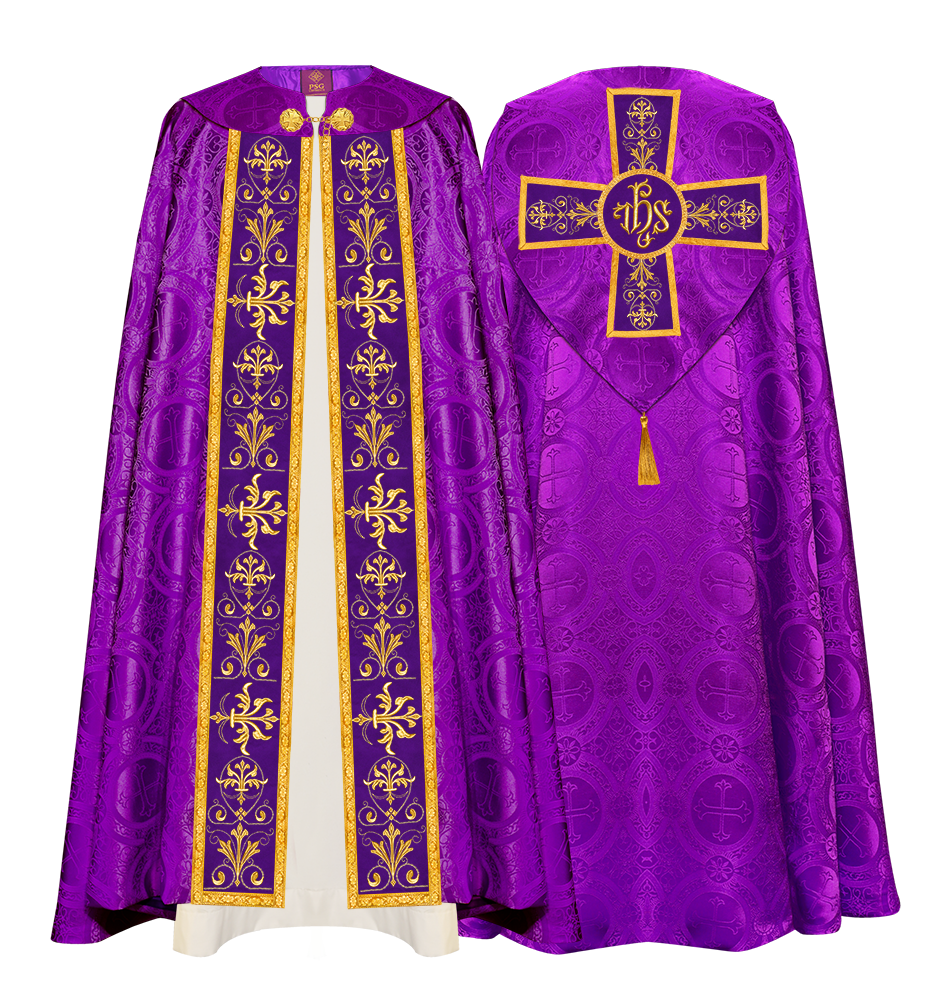 GOTHIC COPE WITH ORNATE EMBROIDERY