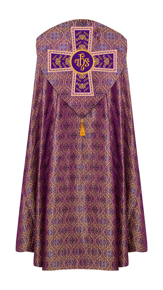 GOTHIC COPE VESTMENTS WITH ADORNED MOTIFS