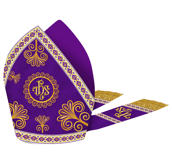 Liturgical Roman Mitre Vestment and Trims
