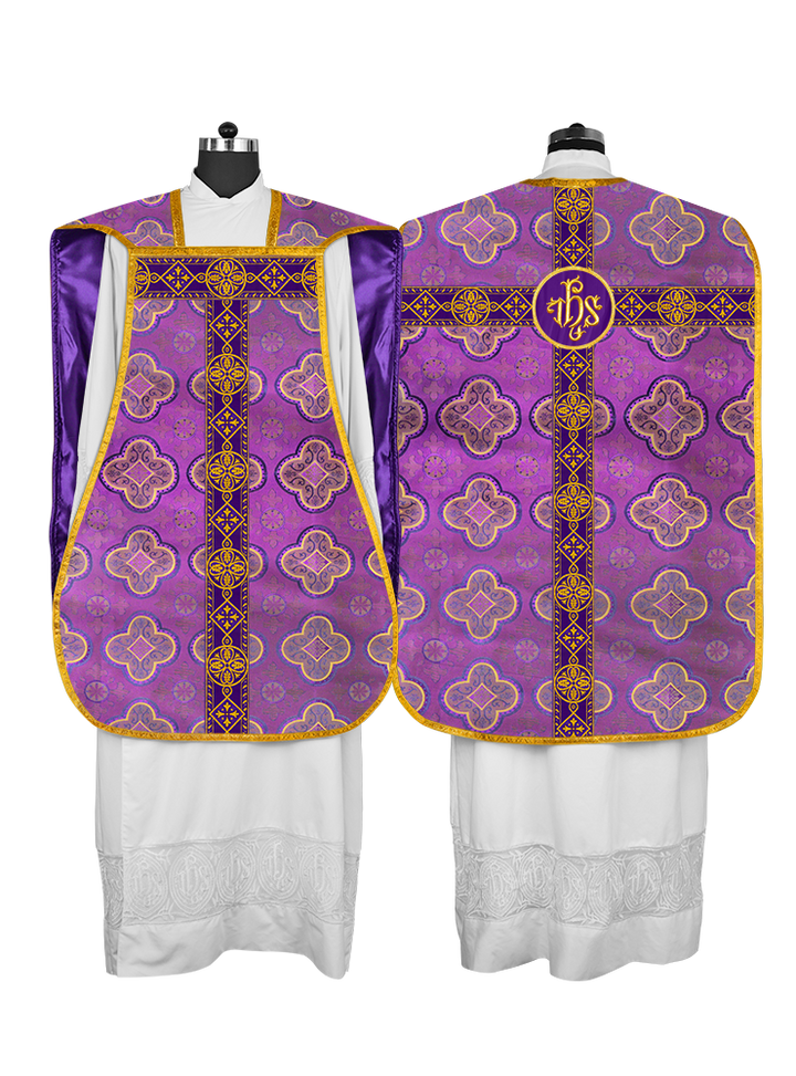 Embroidered Roman Chasuble Vestment
