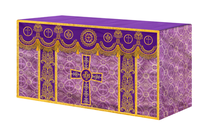 Altar Cloth with Liturgical Motif