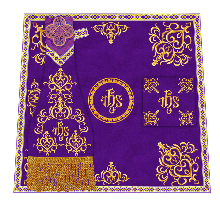 Emboidery Church Mass Set