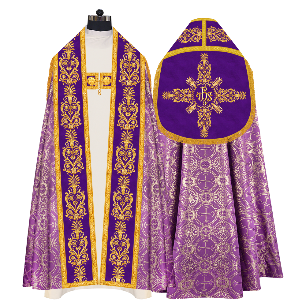 Fervent Roman cope vestment - Victoria collection