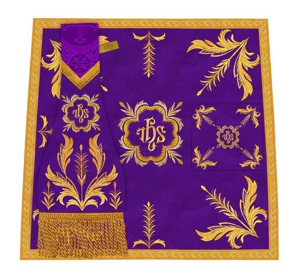 Embroidered Mass set with Motif - Sanctus Collection