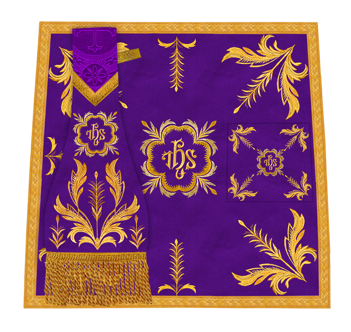 Embroidered Mass set with Motif - Sanctus Collection