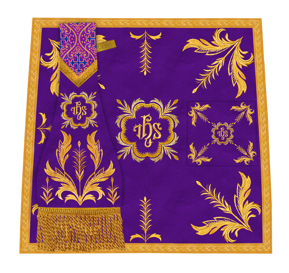 Embroidered Mass set with Motif - Sanctus Collection