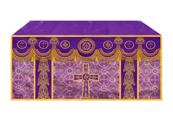 Altar Cloth with Liturgical Motif