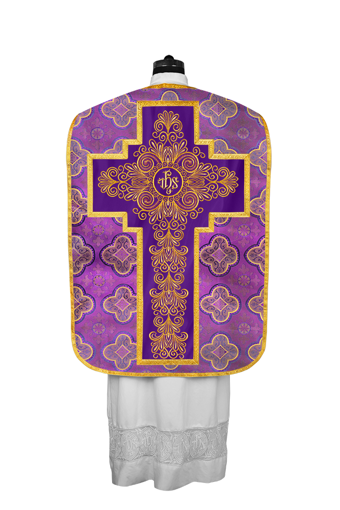 Traditional Roman chasuble vestment - Flourish collection