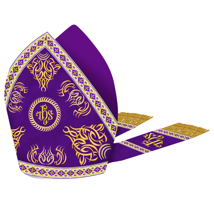 Mitre with Spiritual Motif and Trims