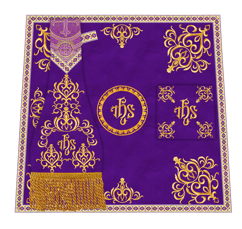 Emboidery Church Mass Set