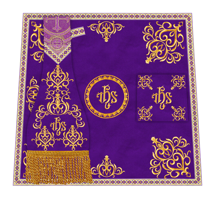 Emboidery Church Mass Set