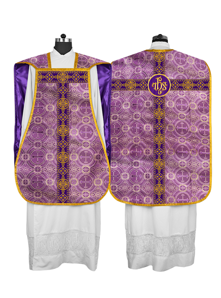 Embroidered Roman Chasuble Vestment