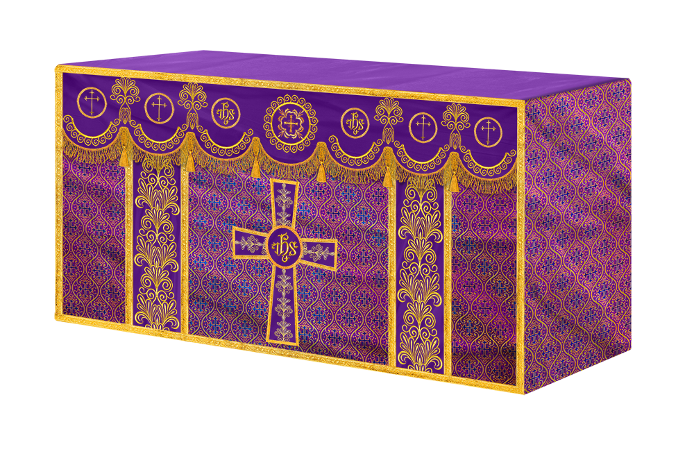 Altar Cloth with Liturgical Motif