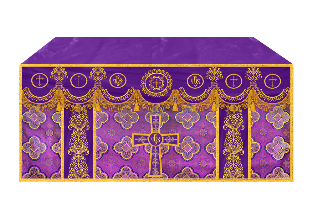 Altar Cloth with Liturgical Motif
