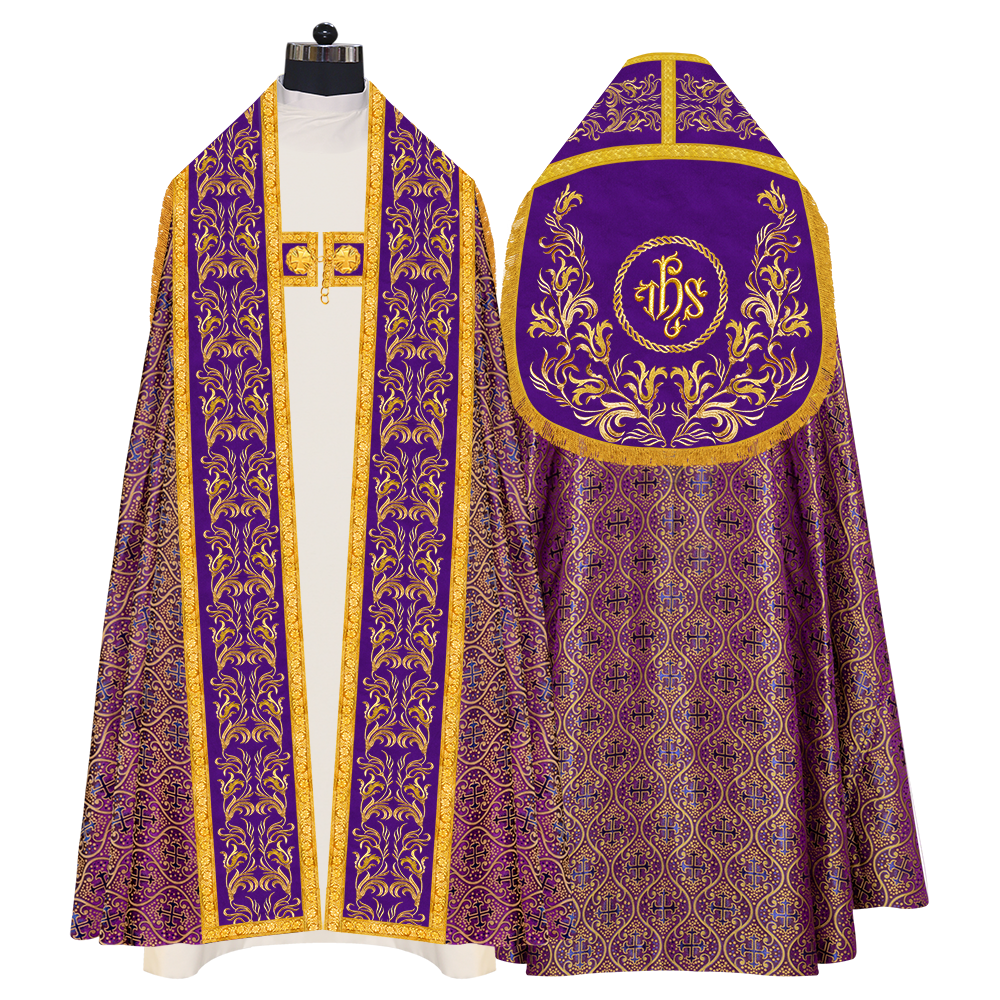 Roman Cope Vestment with Adorned Orphery