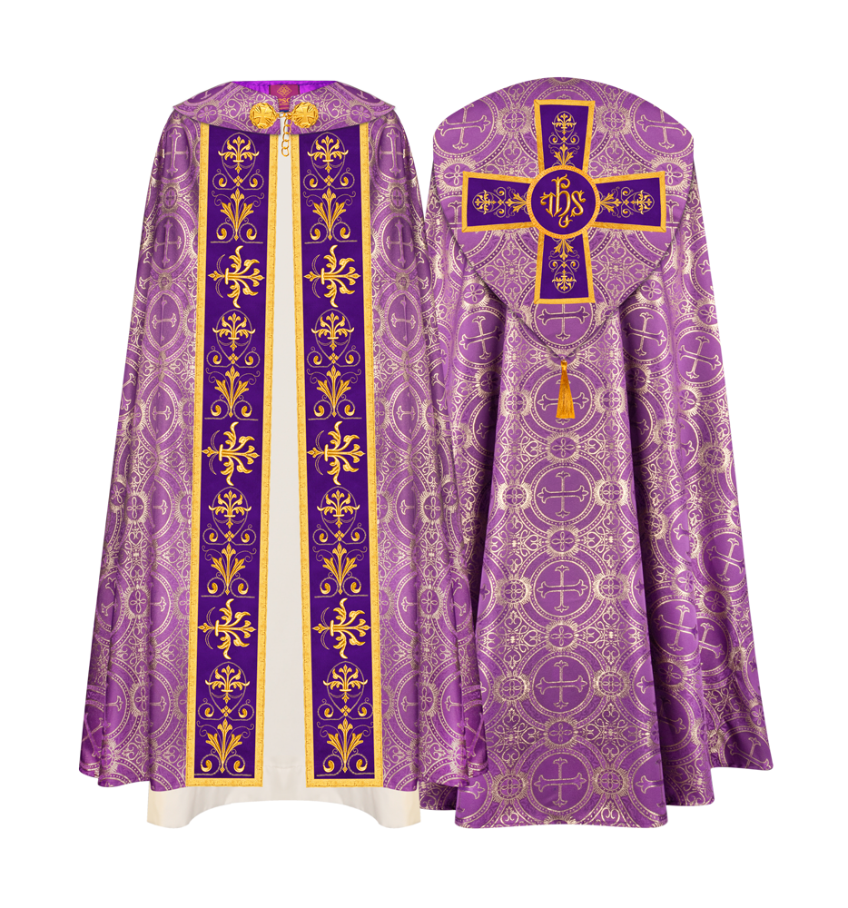 GOTHIC COPE WITH ORNATE EMBROIDERY