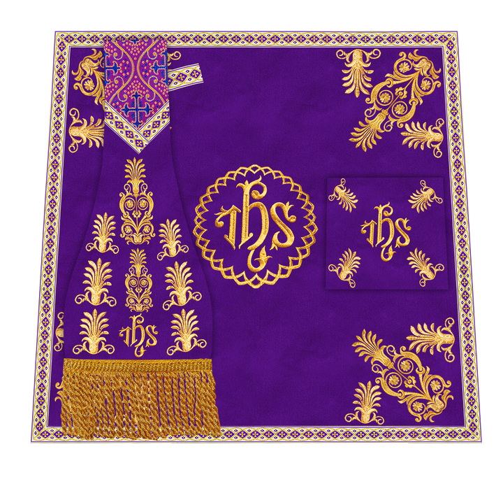 Embroidered Motif and Trims Mass Set
