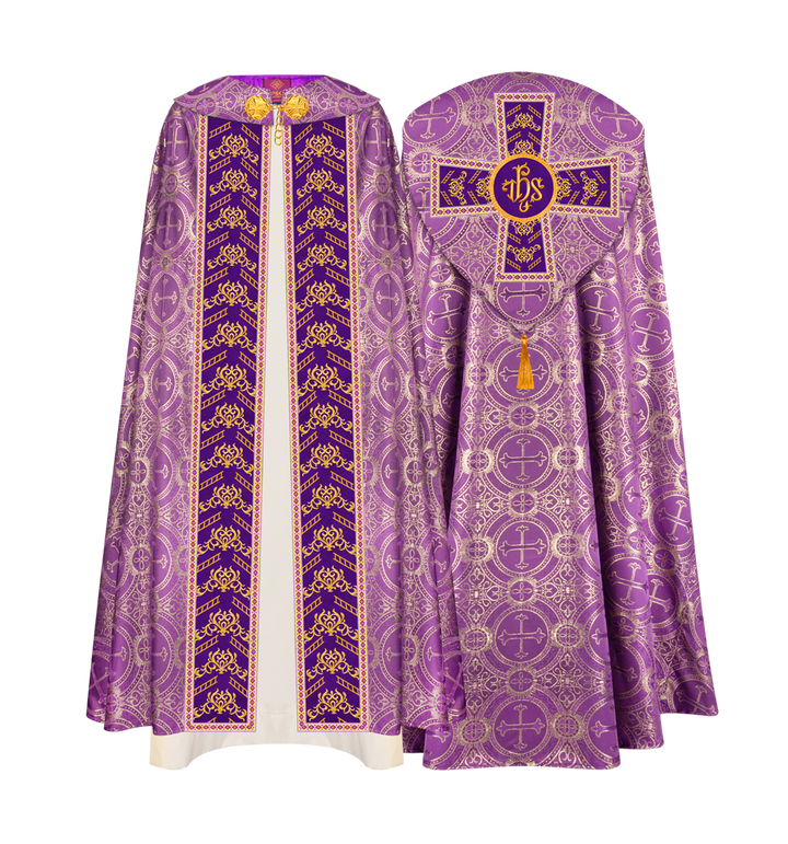 GOTHIC COPE VESTMENTS WITH ADORNED MOTIFS