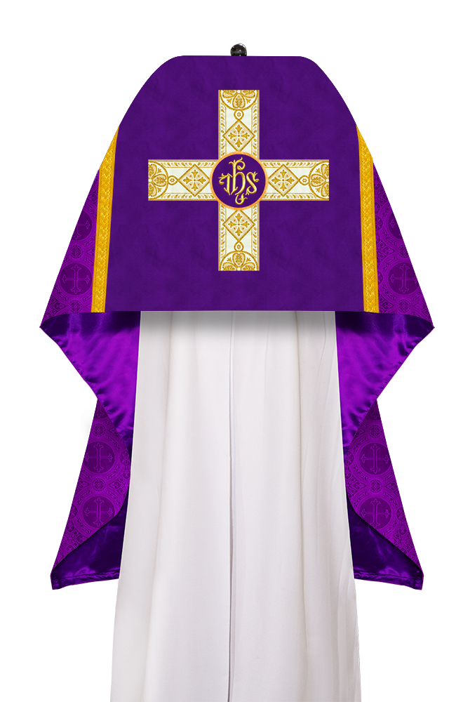 Humeral veil - White Diamond lace