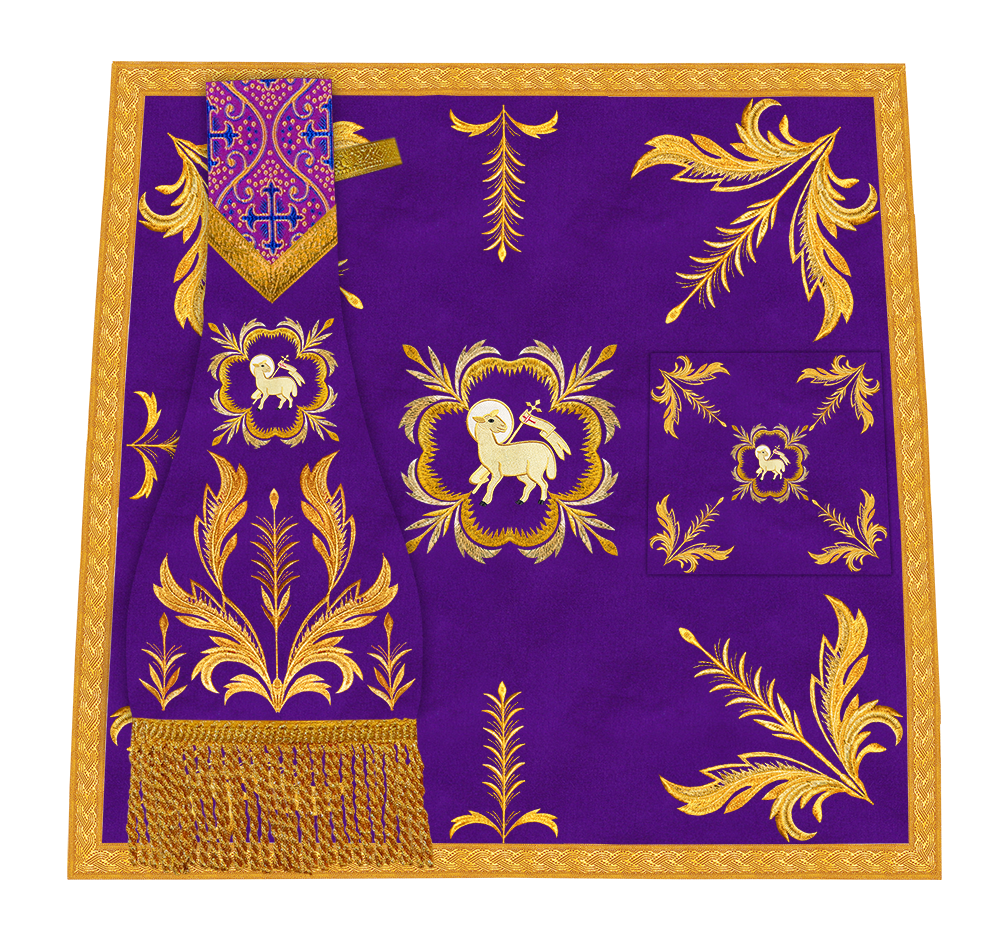 Embroidered Mass set with Motif - Sanctus Collection