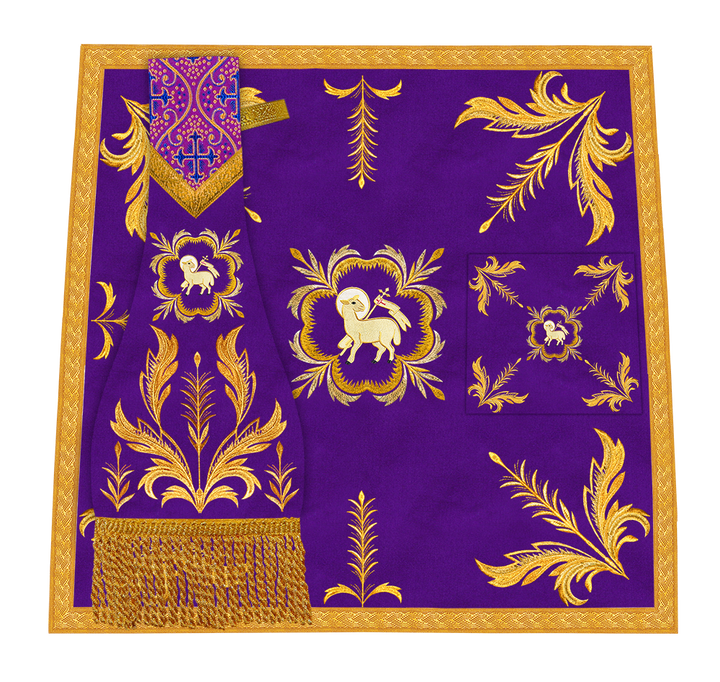 Embroidered Mass set with Motif - Sanctus Collection