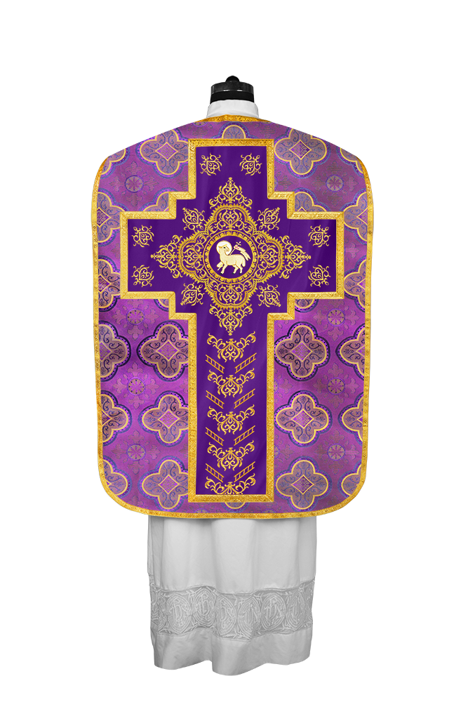 Fiddleback Vestment with Adorned Orphrey