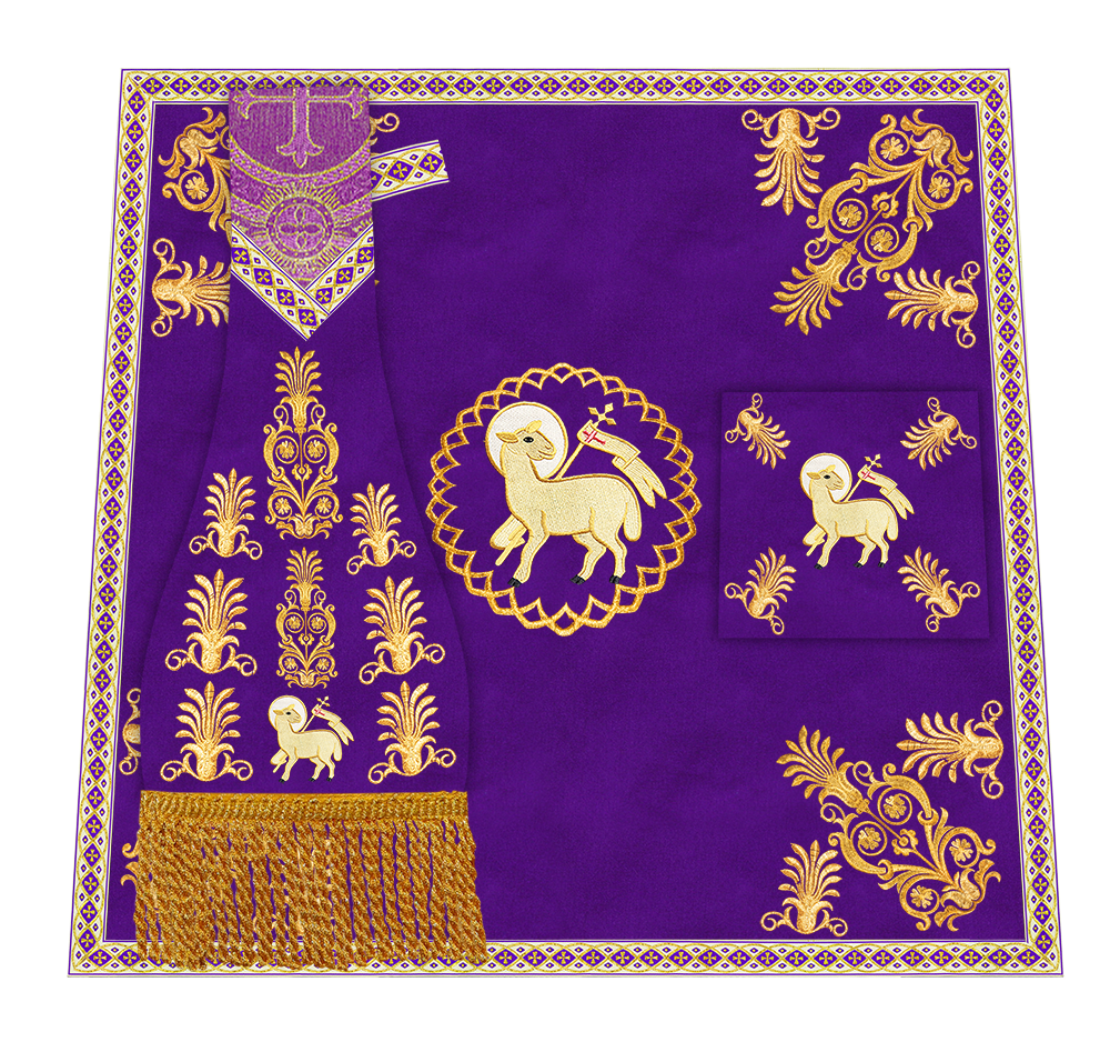 Embroidered Motif and Trims Mass Set