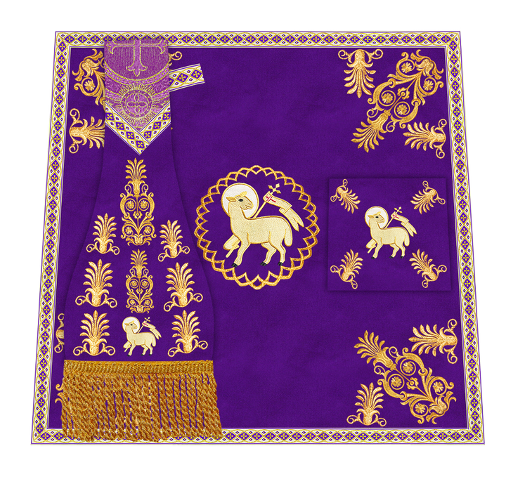Embroidered Motif and Trims Mass Set