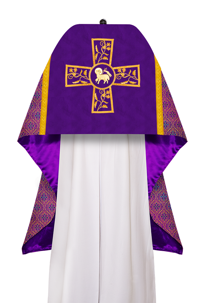 Humeral Veil Vestment with floral design