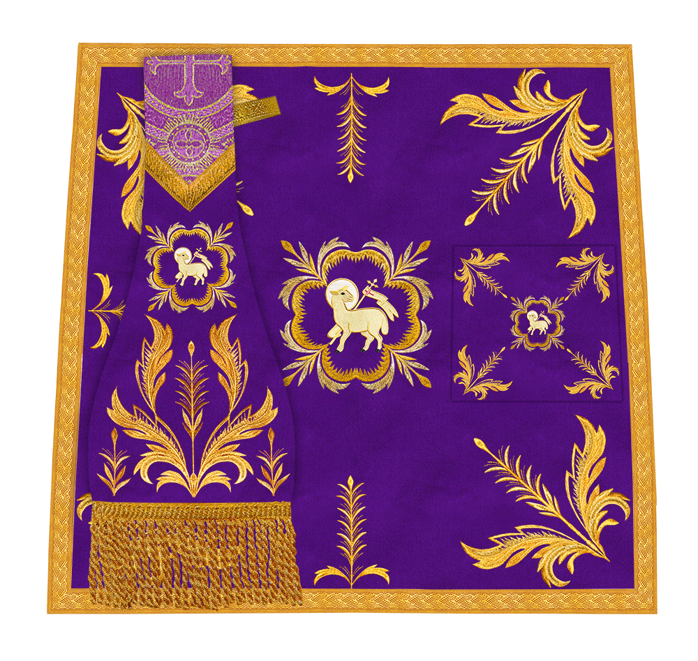 Embroidered Mass set with Motif - Sanctus Collection