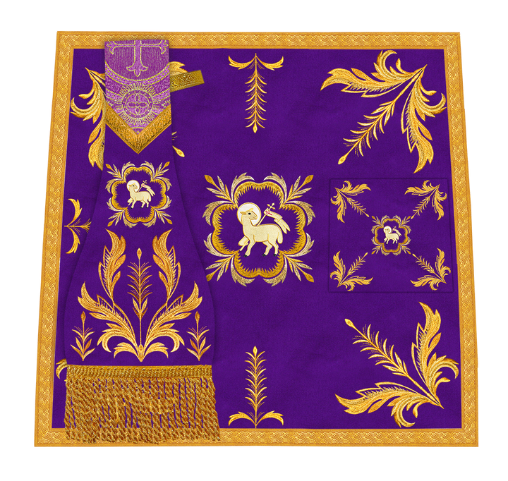 Embroidered Mass set with Motif - Sanctus Collection