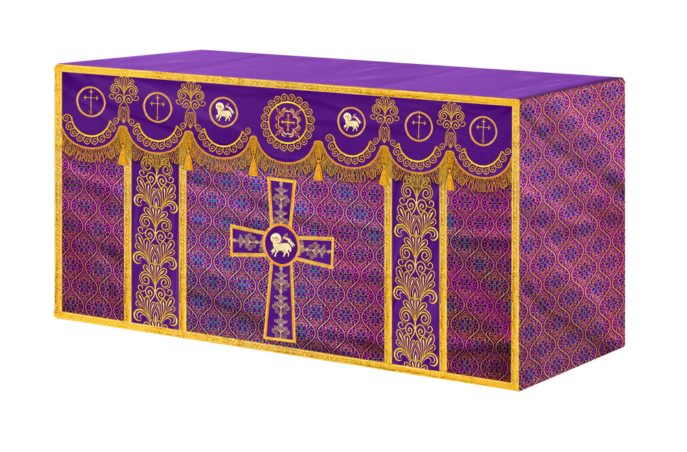 Altar Cloth with Liturgical Motif