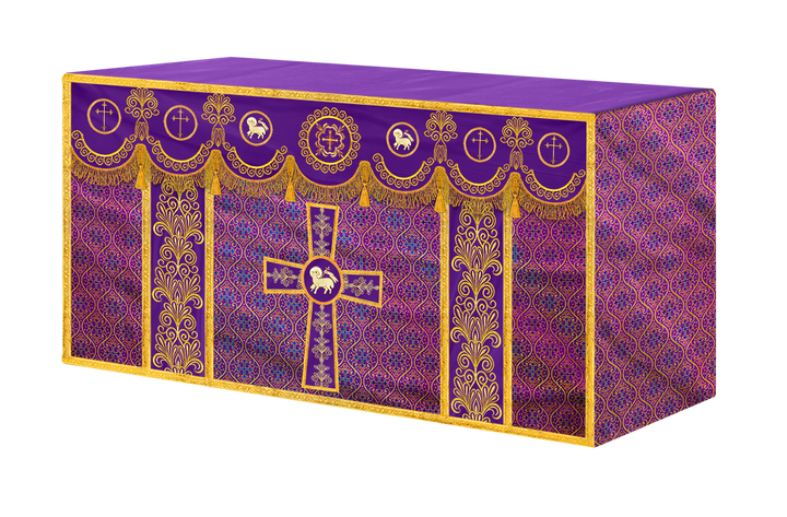 Altar Cloth with Liturgical Motif
