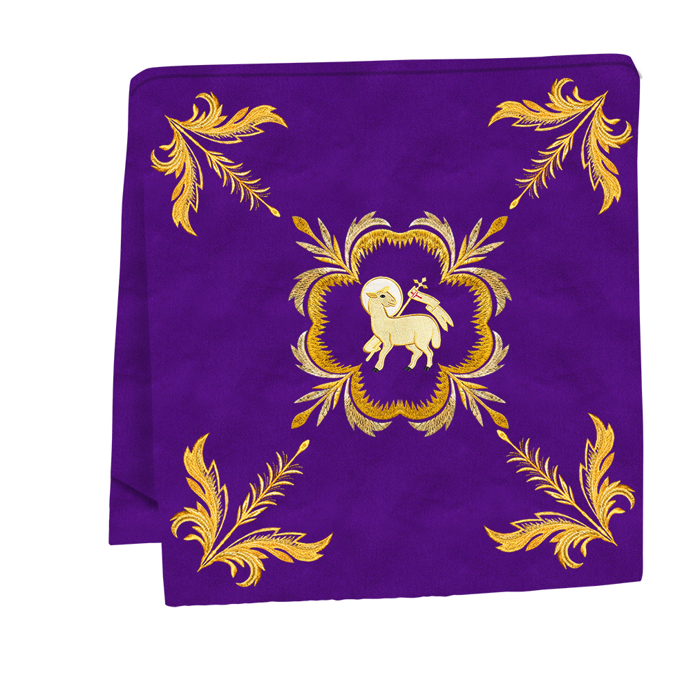 Mass Set Vestment with Embroidery Trims