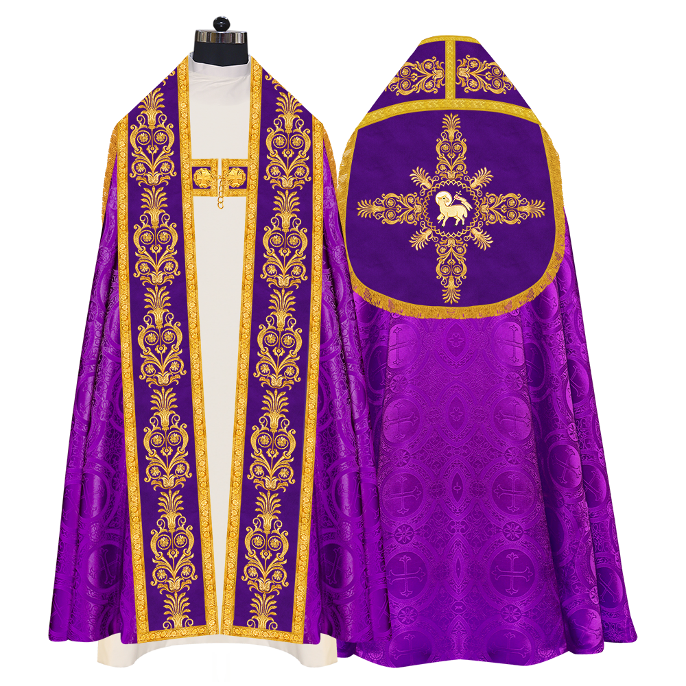 Fervent Roman cope vestment - Victoria collection