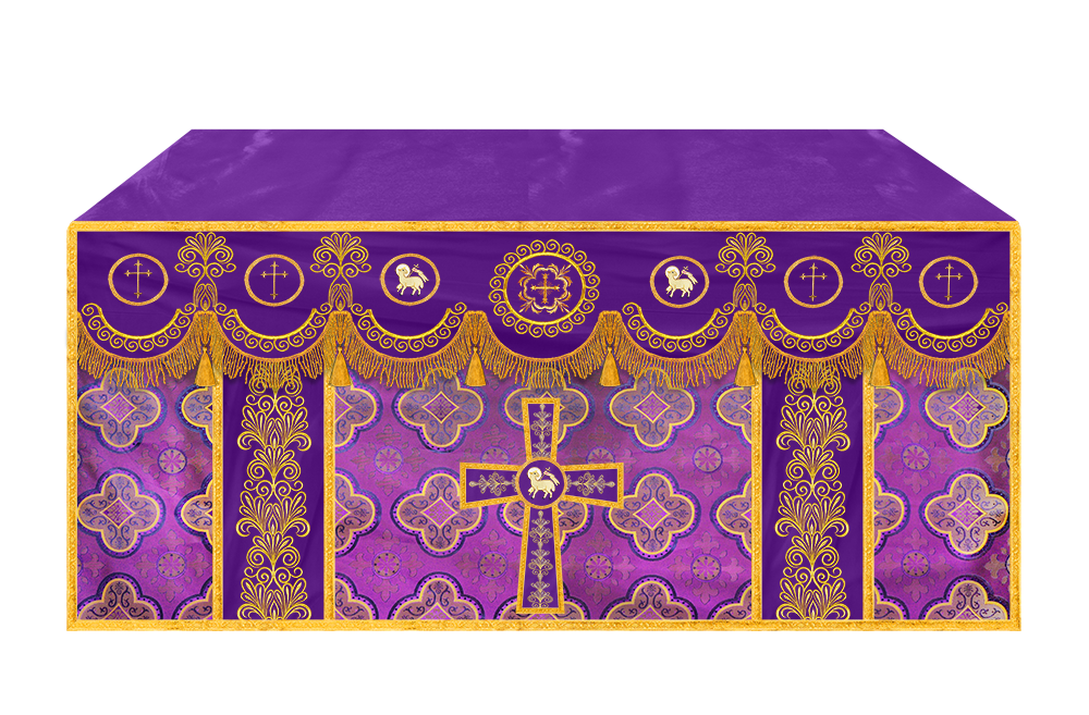 Altar Cloth with Liturgical Motif